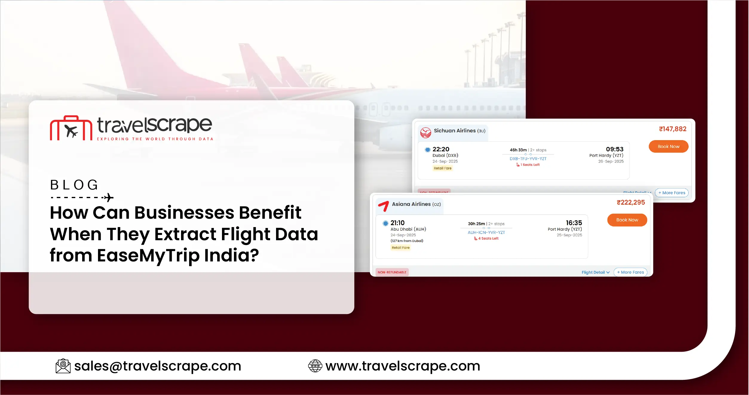 How Can Businesses Benefit When They Extract Flight Data from EaseMyTrip India-01